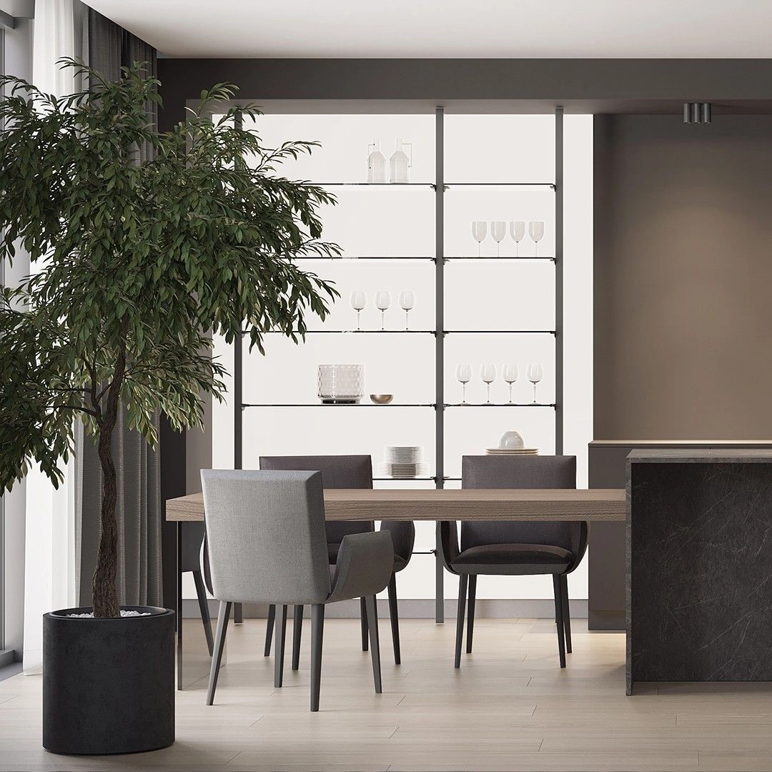 Стул с подлокотниками Kevin, рогожка сине/серый изображение Стул с подлокотниками Kevin, рогожка сине/серый фото