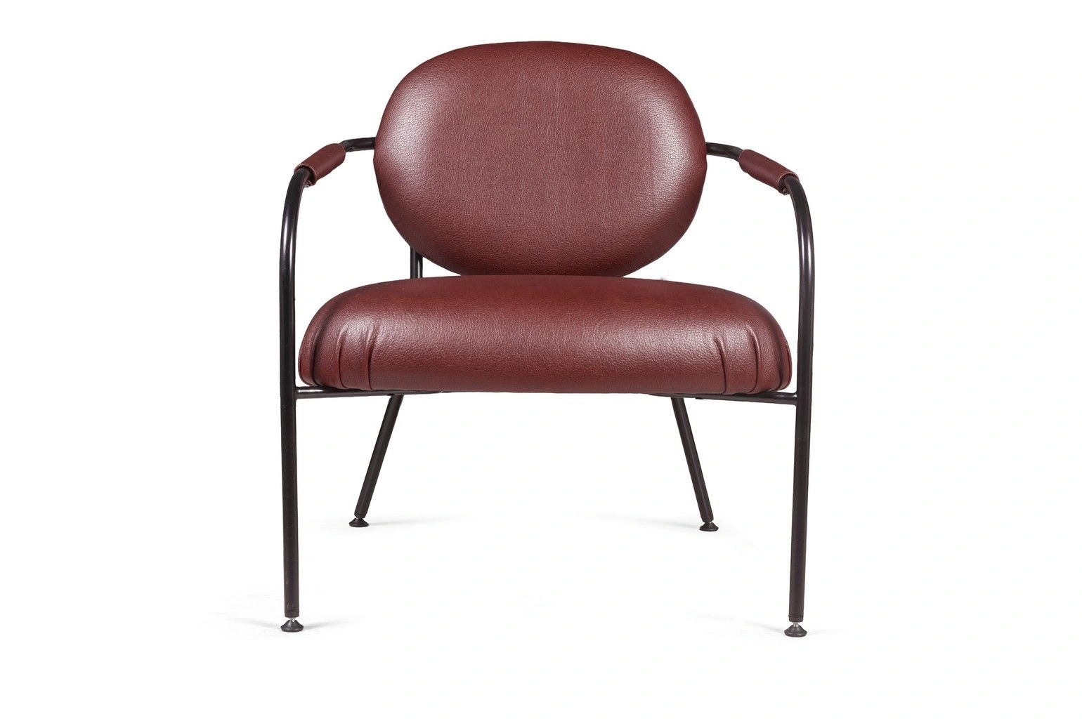 Лаунж кресло EGO, искусственная кожа, бордо изображение Лаунж кресло EGO, искусственная кожа, бордо фото