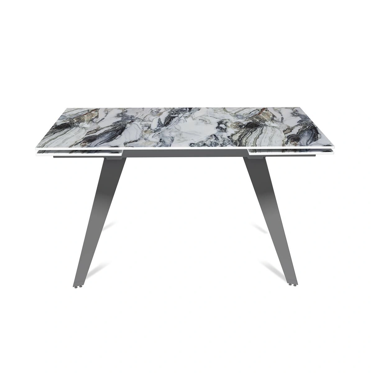 Стол раскладной Rhein (140+40+40), керамика глянцевая Cold Jade изображение Стол раскладной Rhein (140+40+40), керамика глянцевая Cold Jade фото