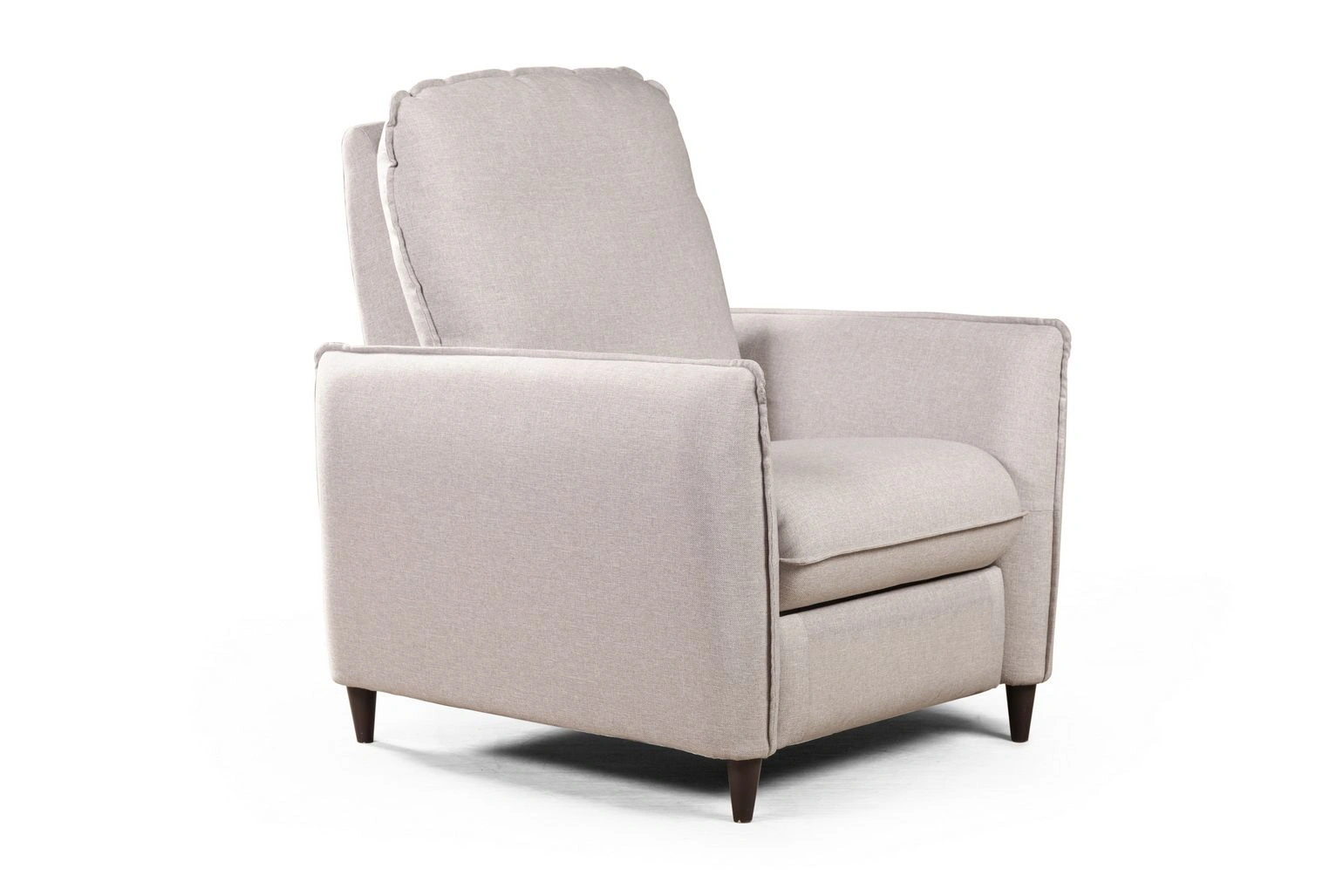 Hans кресло реклайнер рогожка бежевый изображение Hans кресло реклайнер рогожка бежевый фото