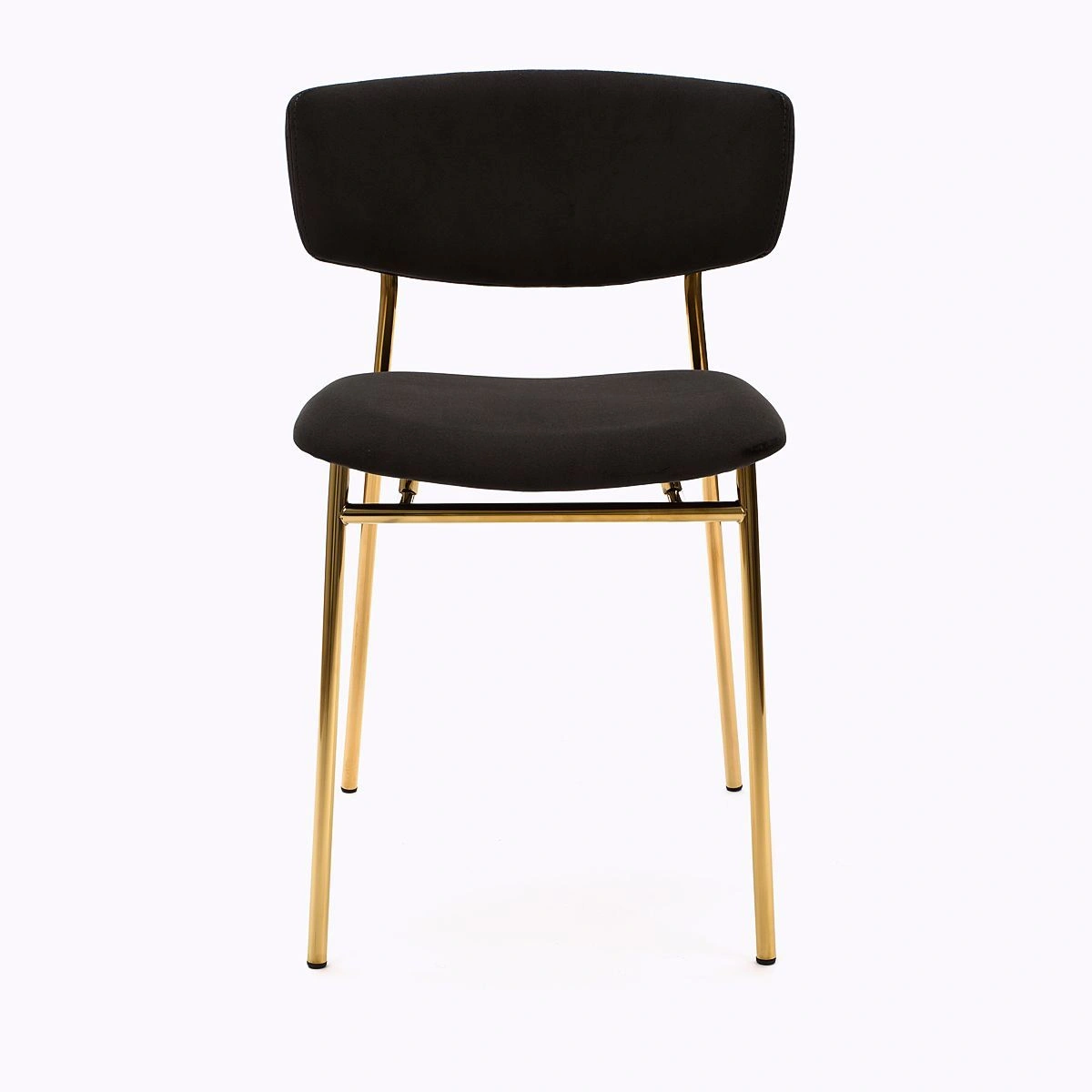 Стул Deimos, микровелюр графит, опоры золото изображение Стул Deimos, микровелюр графит, опоры золото фото
