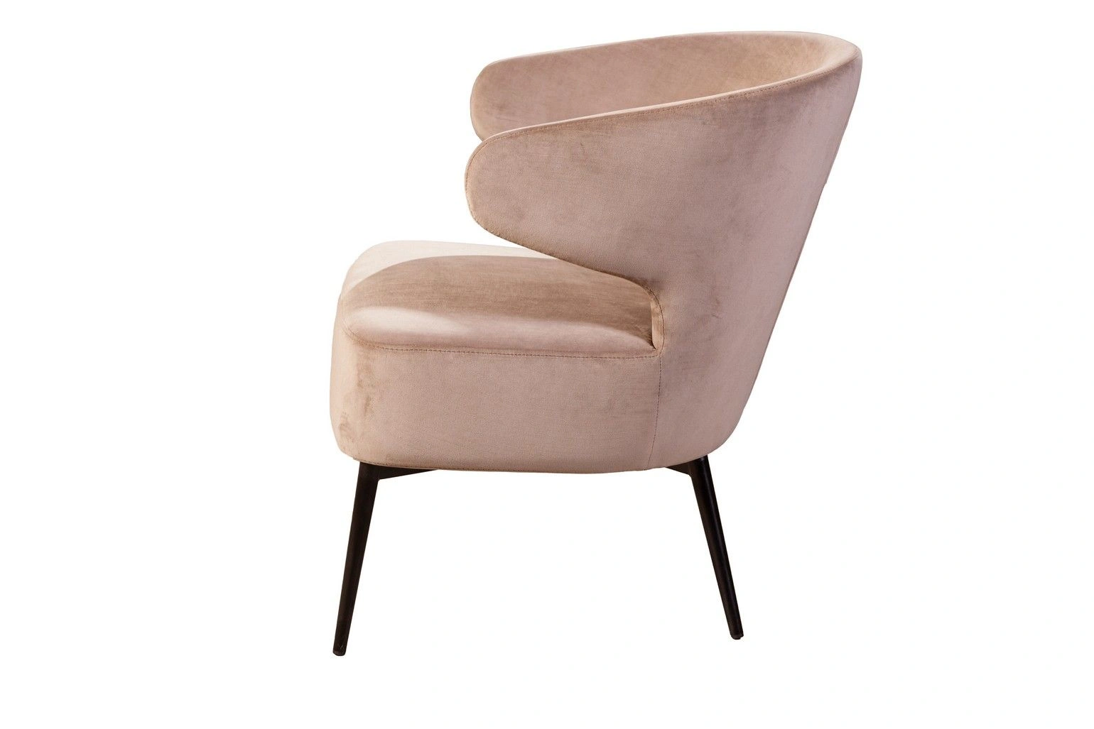 Кресло Richard, бархат бежевый 5 изображение Кресло Richard, бархат бежевый 5 фото