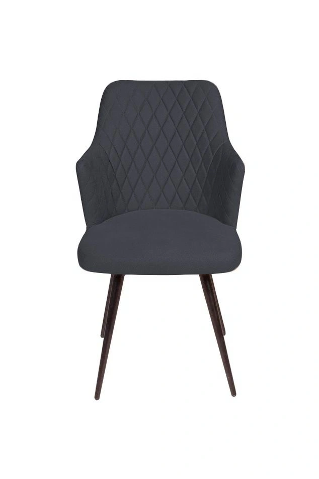 Стул поворотный на 90 градусов, функция возврата, антишум Hunt ромб, бархат 03 / чёрный конус изображение Стул поворотный на 90 градусов, функция возврата, антишум Hunt ромб, бархат 03 / чёрный конус фото