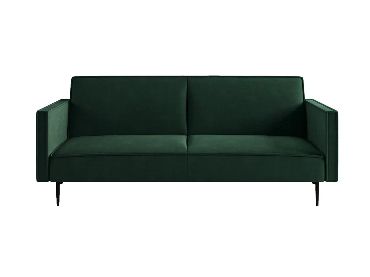 Este диван-кровать трехместный, прямой, с подлокотниками, бархат зеленый 19 изображение Este диван-кровать трехместный, прямой, с подлокотниками, бархат зеленый 19 фото