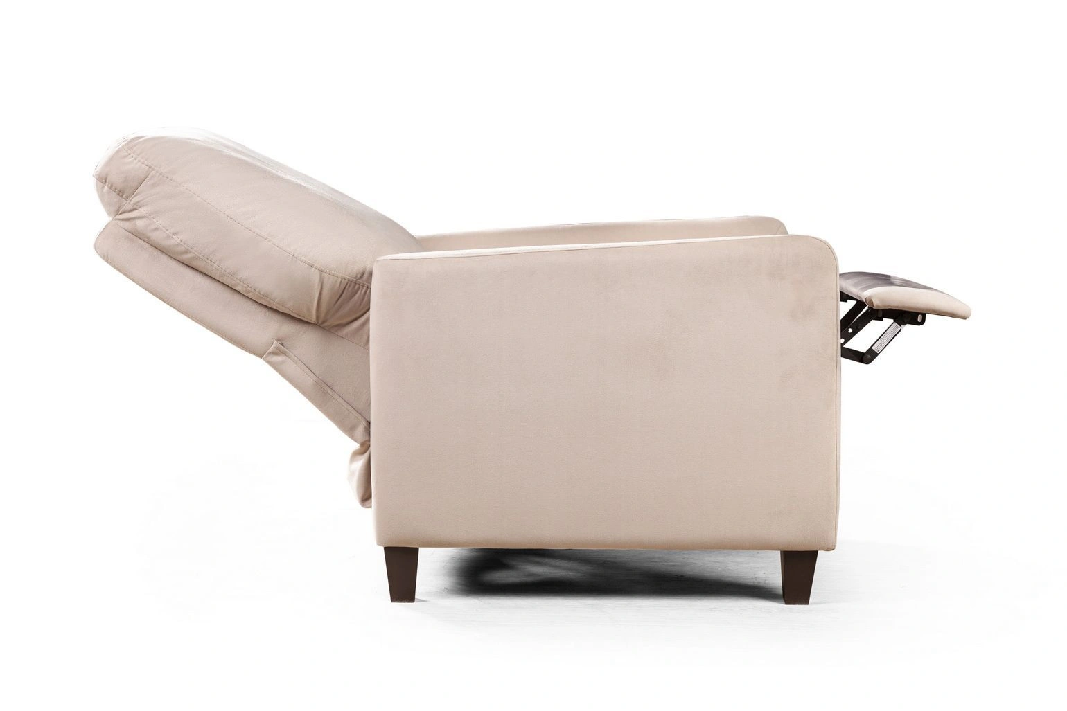 Stockholm кресло реклайнер велюр бежевый изображение Stockholm кресло реклайнер велюр бежевый фото