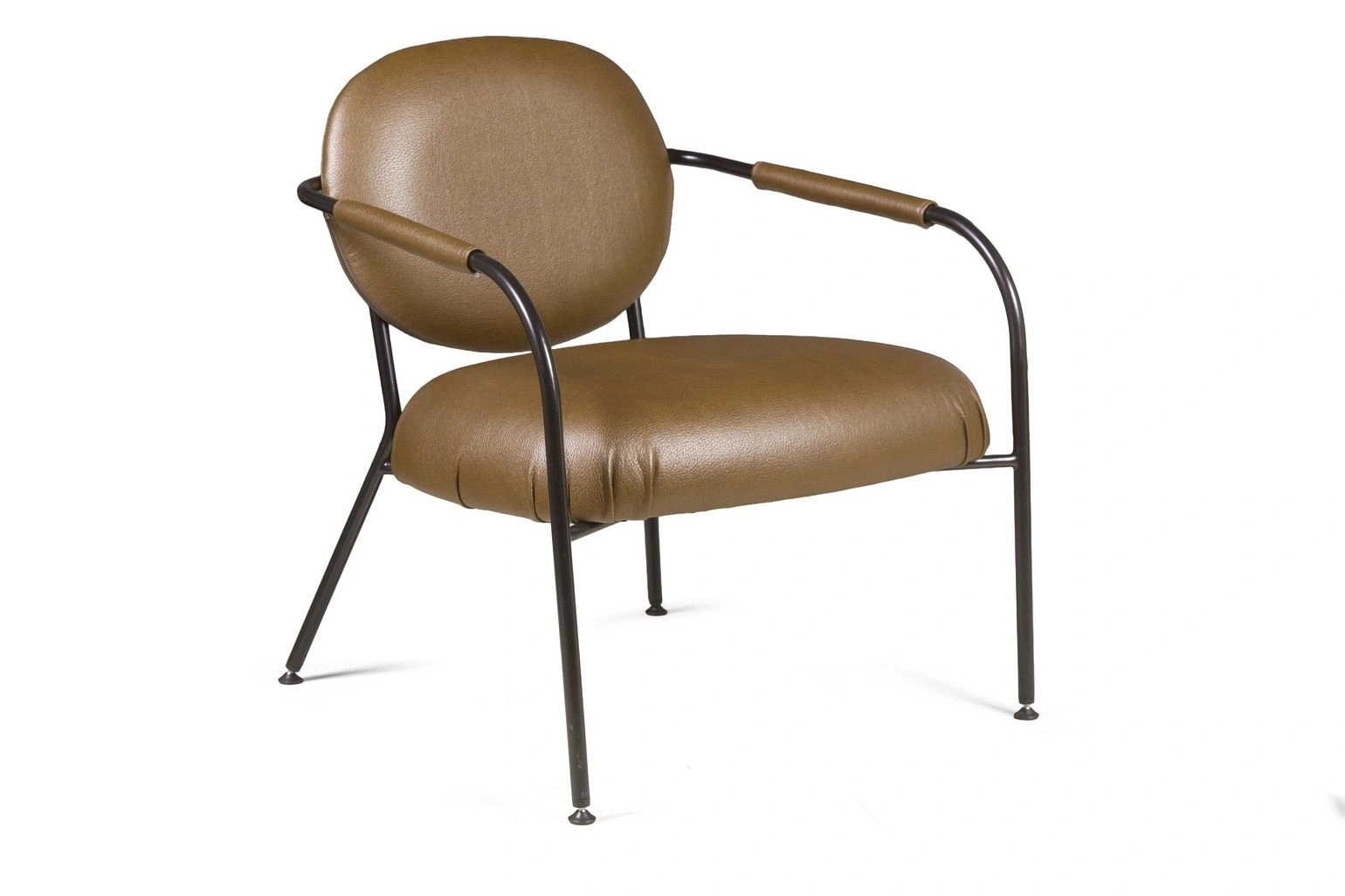 Лаунж кресло EGO, искусственная кожа, темно-коричневый изображение Лаунж кресло EGO, искусственная кожа, темно-коричневый фото