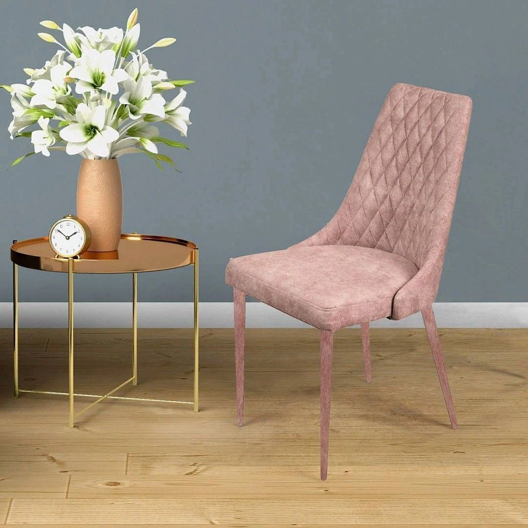 Стул CONNOR LUXE, бархат бежевый 5/конус изображение Стул CONNOR LUXE, бархат бежевый 5/конус фото