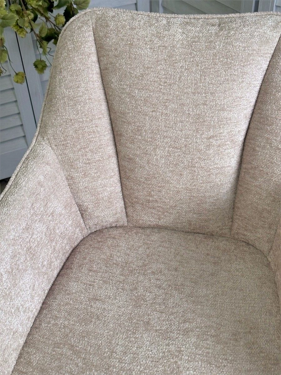 Стул Push, шенилл бежевый изображение Стул Push, шенилл бежевый фото