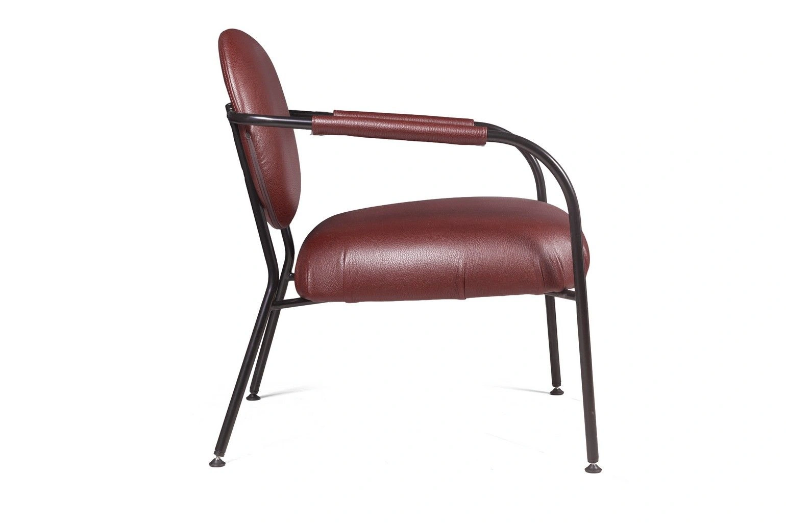 Лаунж кресло EGO, искусственная кожа, бордо изображение Лаунж кресло EGO, искусственная кожа, бордо фото