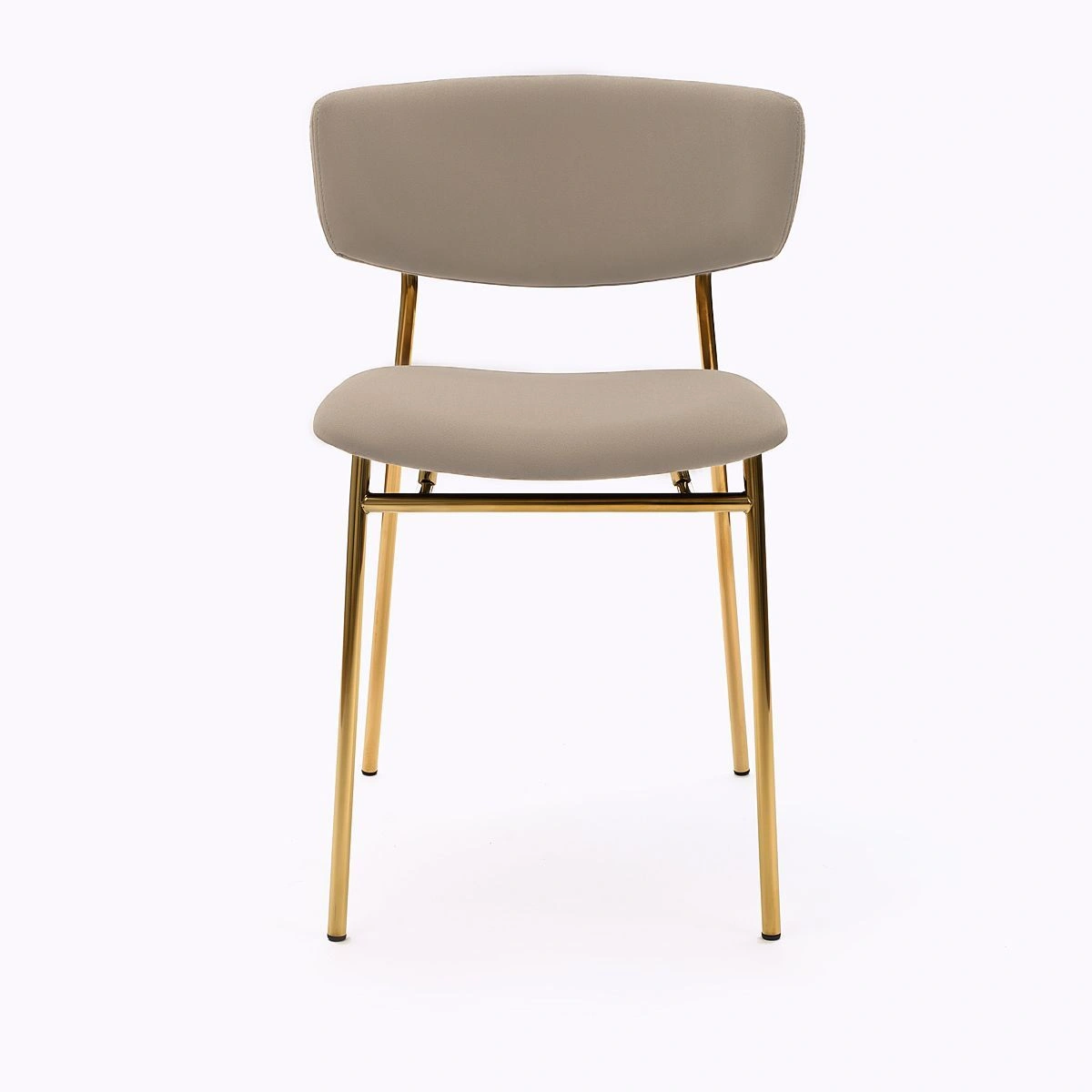 Стул Deimos, микровелюр латте, опоры золото изображение Стул Deimos, микровелюр латте, опоры золото фото