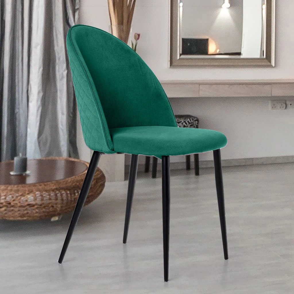 Стул Marcus, бархат зелёный 19 изображение Стул Marcus, бархат зелёный 19 фото