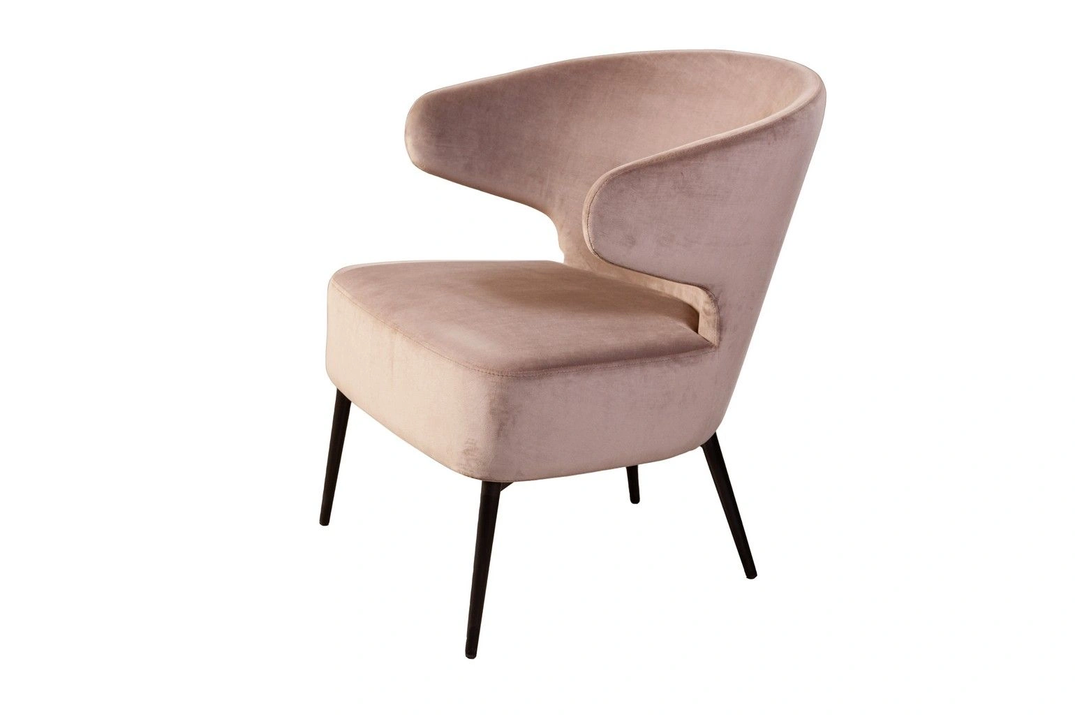 Кресло Richard, бархат бежевый 5 изображение Кресло Richard, бархат бежевый 5 фото