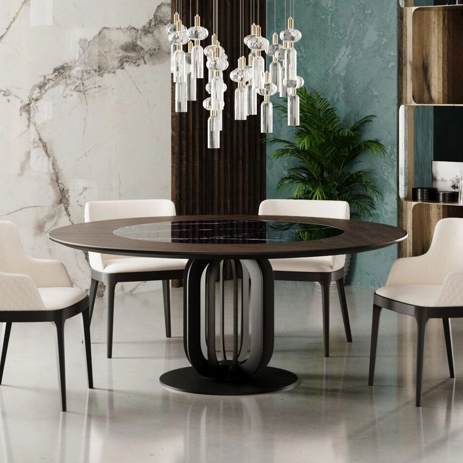 Стол круглый Soho 140, керамика глянцевая изображение Стол круглый Soho 140, керамика глянцевая фото