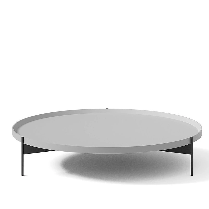 Стол журнальный Plate D90, эмаль, цвет по ral, h27 изображение Стол журнальный Plate D90, эмаль, цвет по ral, h27 фото