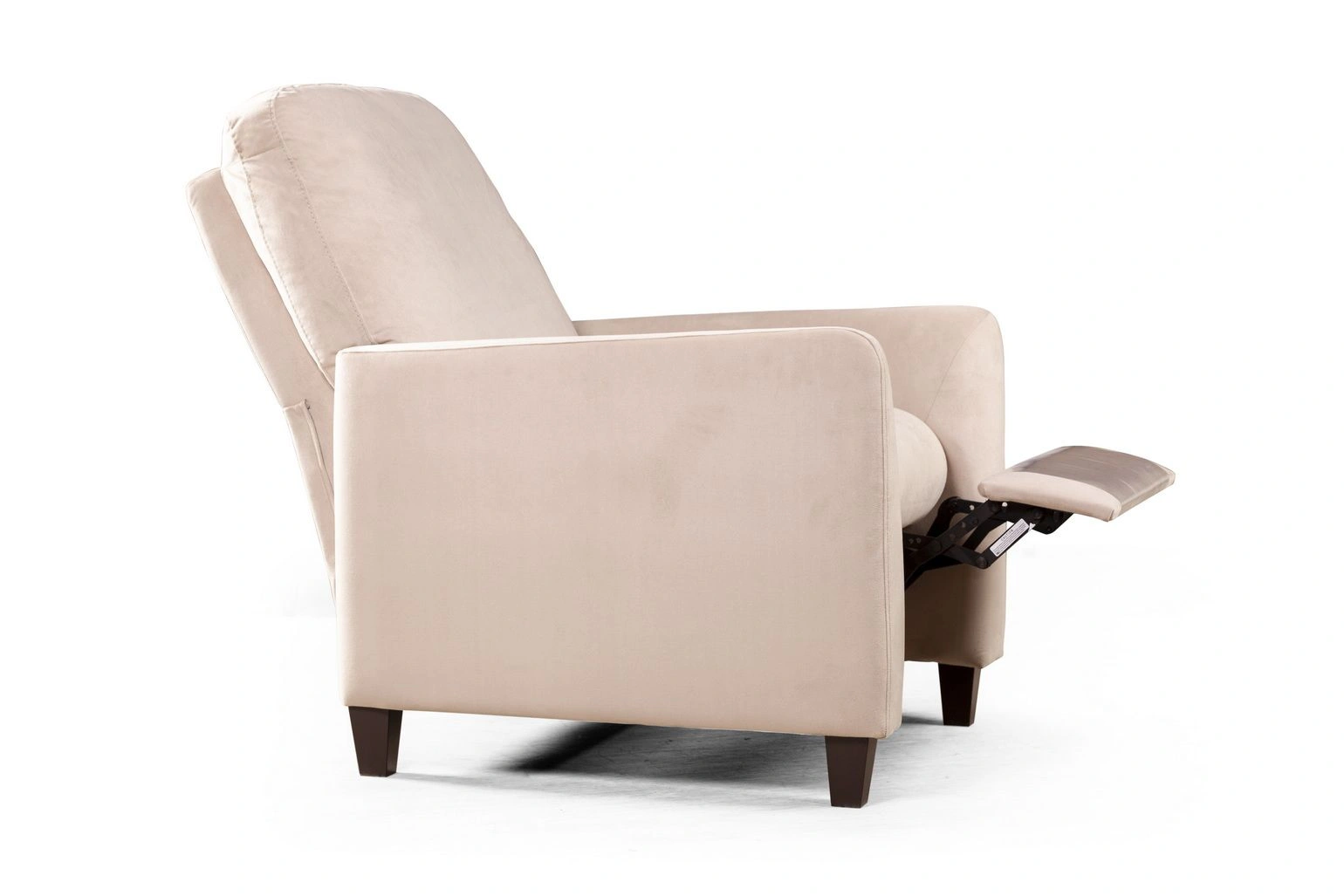 Stockholm кресло реклайнер велюр бежевый изображение Stockholm кресло реклайнер велюр бежевый фото