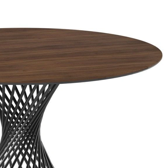 Стол круглый Tower 100, шпон изображение Стол круглый Tower 100, шпон фото