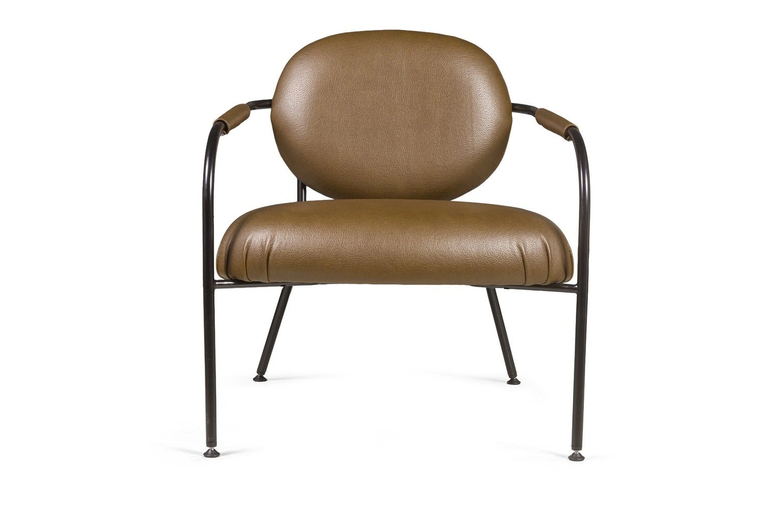 Лаунж кресло EGO, искусственная кожа, темно-коричневый изображение Лаунж кресло EGO, искусственная кожа, темно-коричневый фото