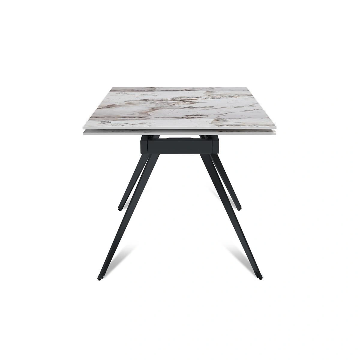 Стол раскладной Rhein (140+40+40), керамика глянцевая Pandora изображение Стол раскладной Rhein (140+40+40), керамика глянцевая Pandora фото