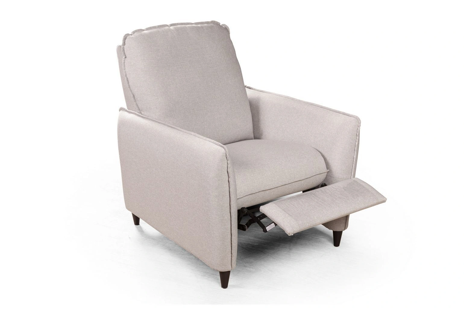 Hans кресло реклайнер рогожка бежевый изображение Hans кресло реклайнер рогожка бежевый фото