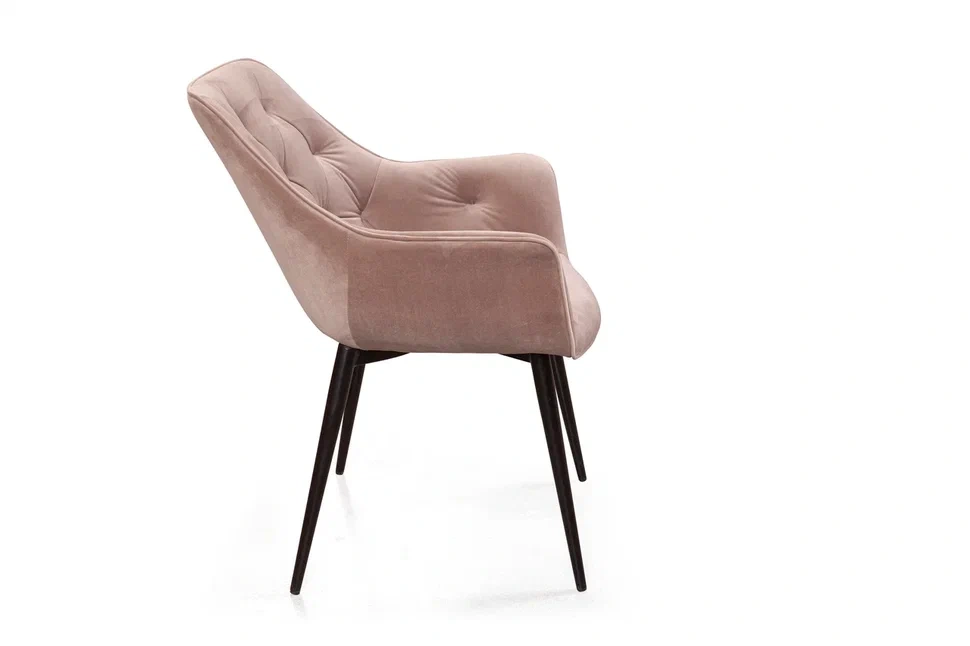 Стул Archi, бархат бежевый 5, опора конус изображение Стул Archi, бархат бежевый 5, опора конус фото