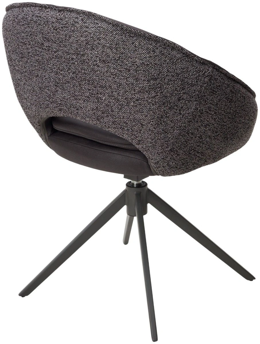 Стул Anna, ткань комби серый, поворотный механизм 360 градусов изображение Стул Anna, ткань комби серый, поворотный механизм 360 градусов фото
