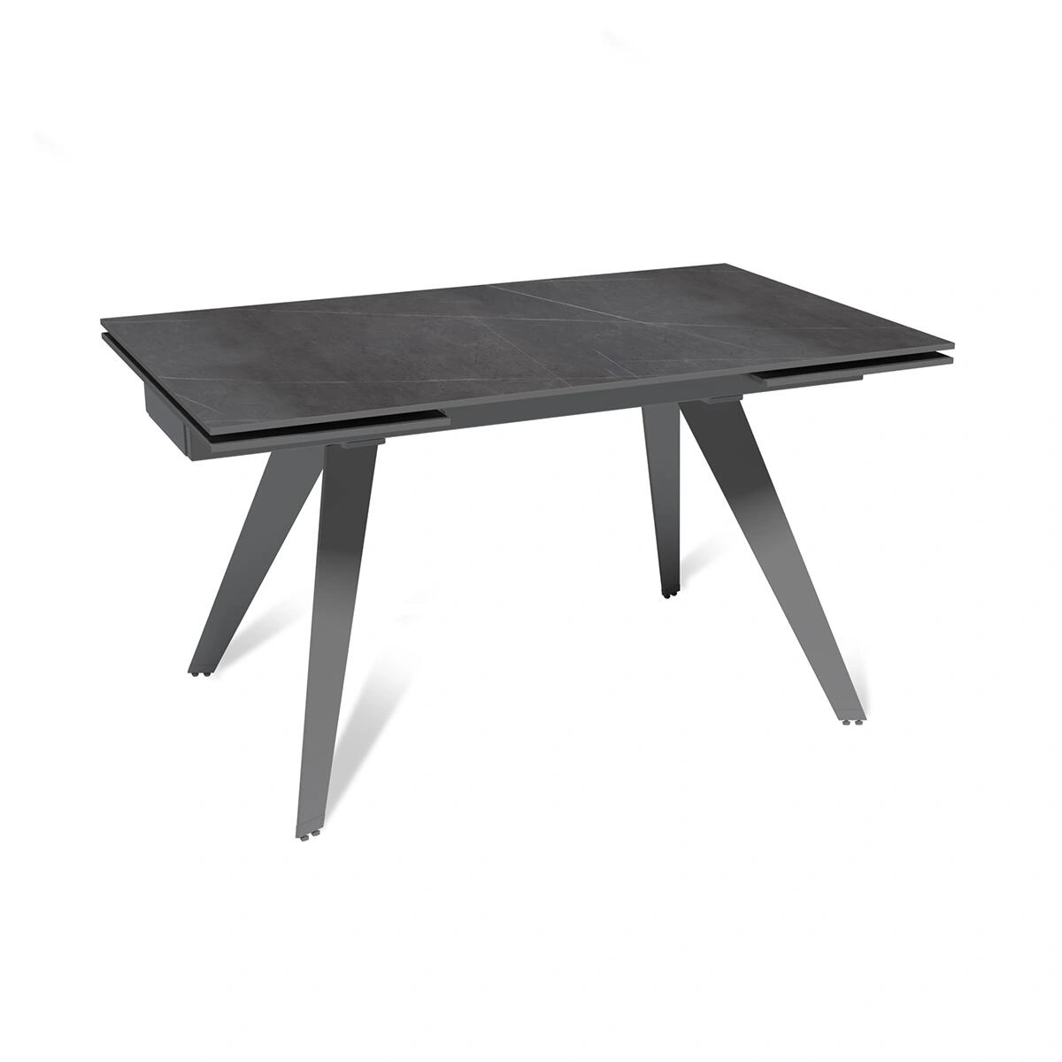Стол раскладной Rhein (140+40+40), керамика матовая Armani Grey изображение Стол раскладной Rhein (140+40+40), керамика матовая Armani Grey фото