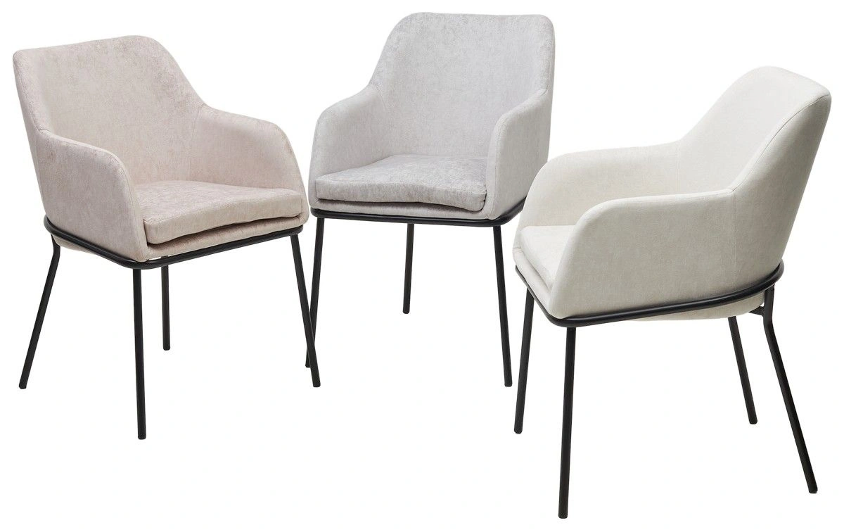 Стул Lancaster, велюр тауп изображение Стул Lancaster, велюр тауп фото