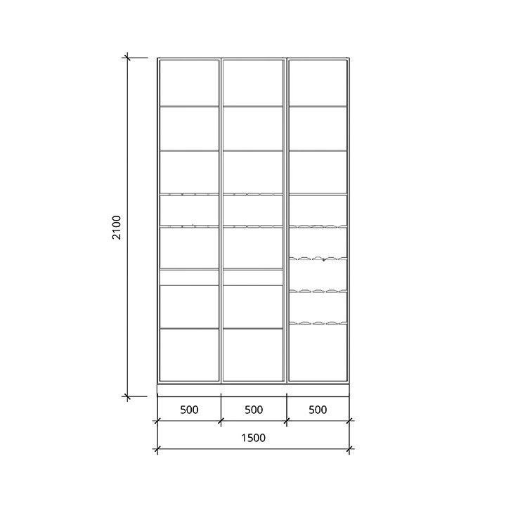 Витрина Frame изображение Витрина Frame фото