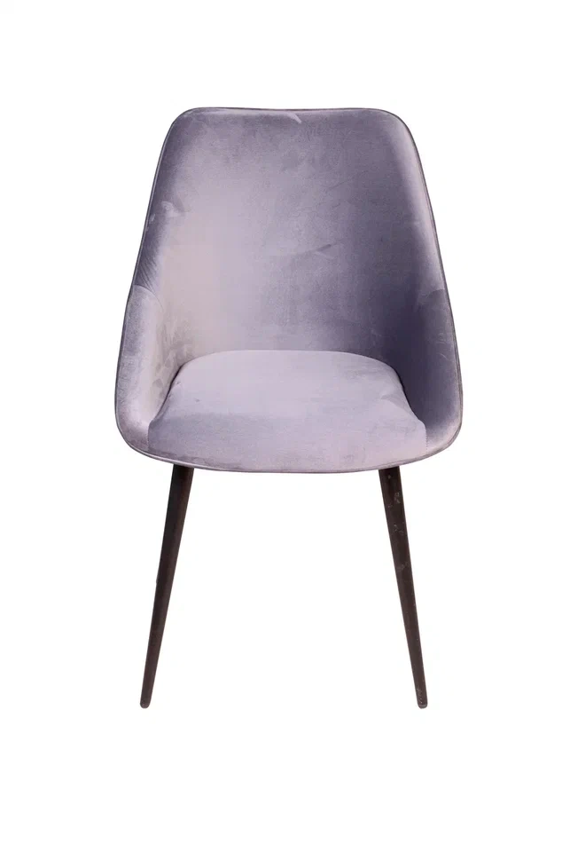 Стул Neo бархат светло-серый 26/опора конус изображение Стул Neo бархат светло-серый 26/опора конус фото