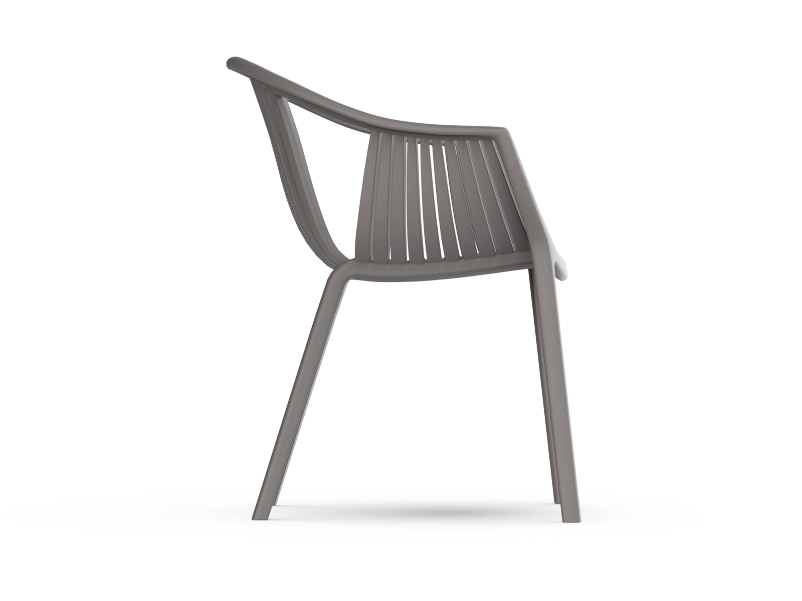 Стул с подлокотниками EPOS, (комплект 4 шт), пластик серый изображение Стул с подлокотниками EPOS, (комплект 4 шт), пластик серый фото