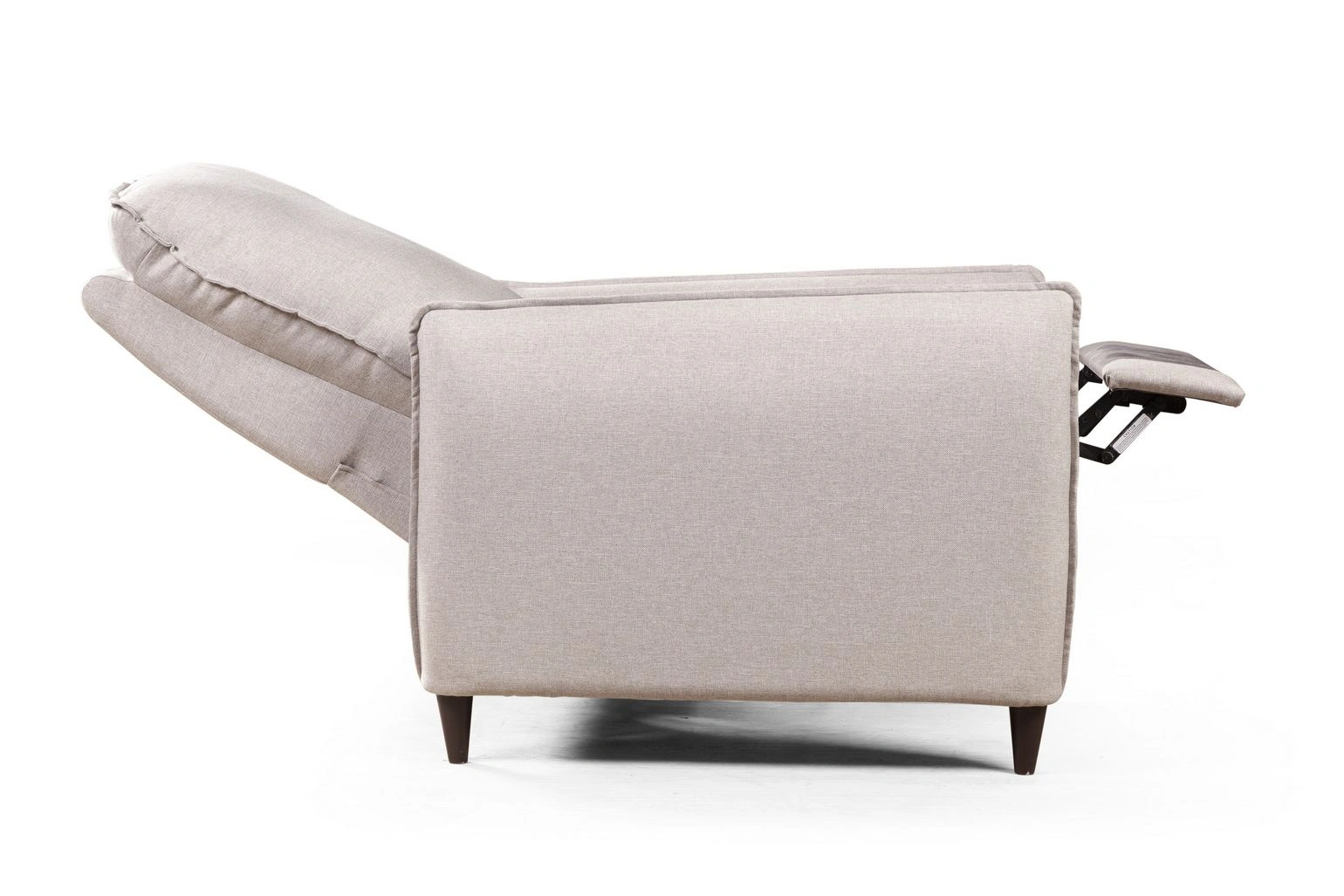 Hans кресло реклайнер рогожка бежевый изображение Hans кресло реклайнер рогожка бежевый фото