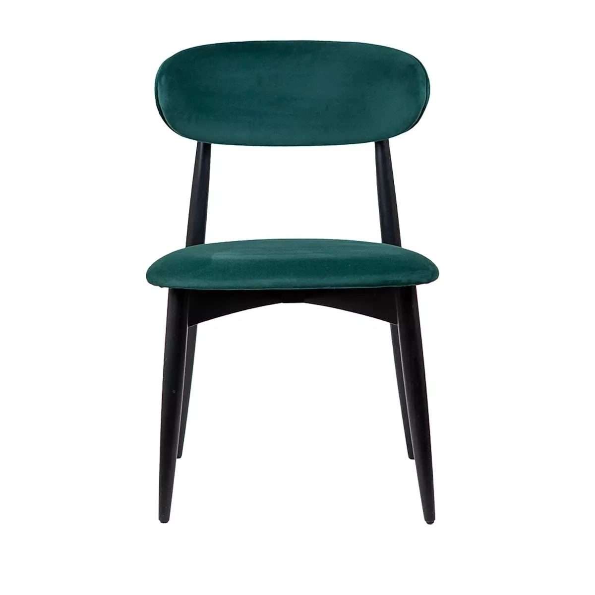 Стул Paolo, бук натуральный, велюр, зеленый изображение Стул Paolo, бук натуральный, велюр, зеленый фото