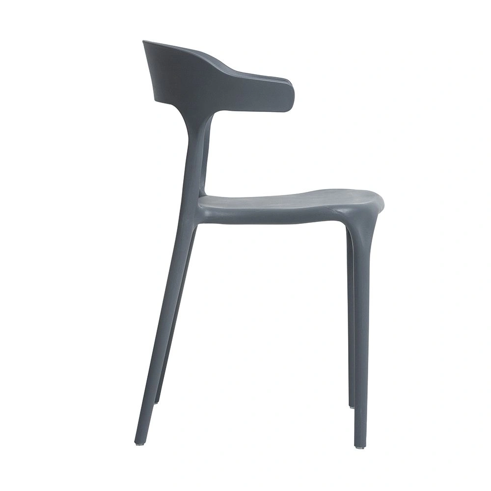 Стул Leo (RUS), комплект (2 шт), пластик серый изображение Стул Leo (RUS), комплект (2 шт), пластик серый фото