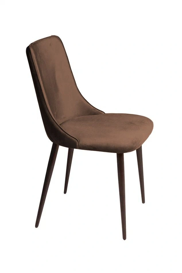 Стул Joe, бархат коричневый 12 изображение Стул Joe, бархат коричневый 12 фото