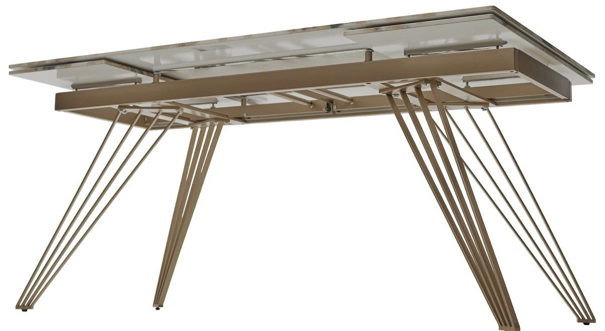 Стол обеденный Avrora (160+40+40), керамика глянцевая Grand Jade изображение Стол обеденный Avrora (160+40+40), керамика глянцевая Grand Jade фото