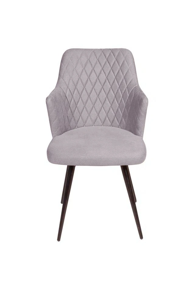 Стул поворотный на 90 градусов, функция возврата, антишум Hunt ромб, бархат светло-серый 26 / чёрный конус изображение Стул поворотный на 90 градусов, функция возврата, антишум Hunt ромб, бархат светло-серый 26 / чёрный конус фото