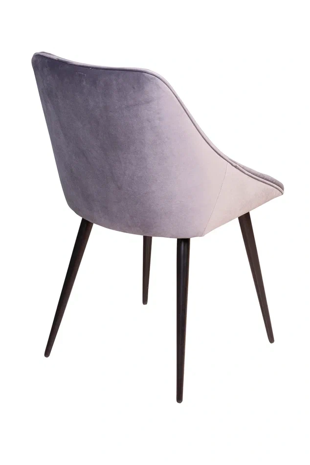 Стул Neo бархат светло-серый 26/опора конус изображение Стул Neo бархат светло-серый 26/опора конус фото