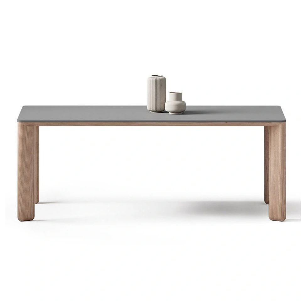 Стол обеденный Momo (200) массив бук + пластик изображение Стол обеденный Momo (200) массив бук + пластик фото