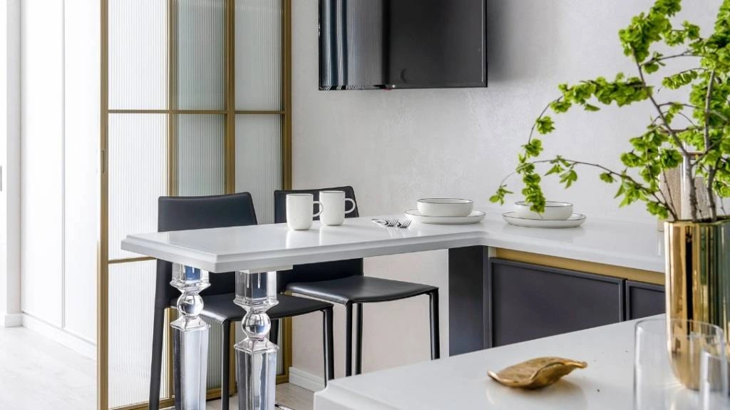 Полубарные стулья Rolf тауп