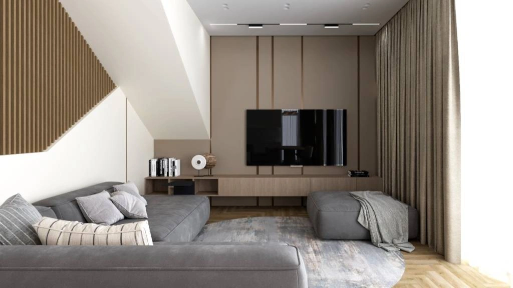 Интерьер комнаты Интерьер комнаты в стиле минимализм