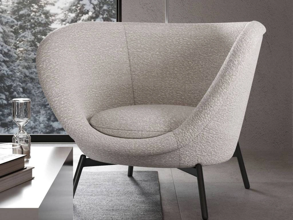 Лаунж кресло Couture Лаунж кресло Couture букле светлый