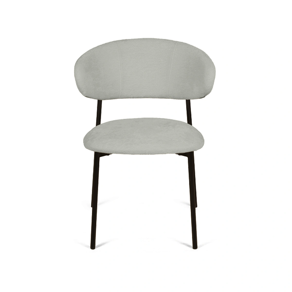 Стул Адель, комплект (2 шт), шенилл Reef silver фото