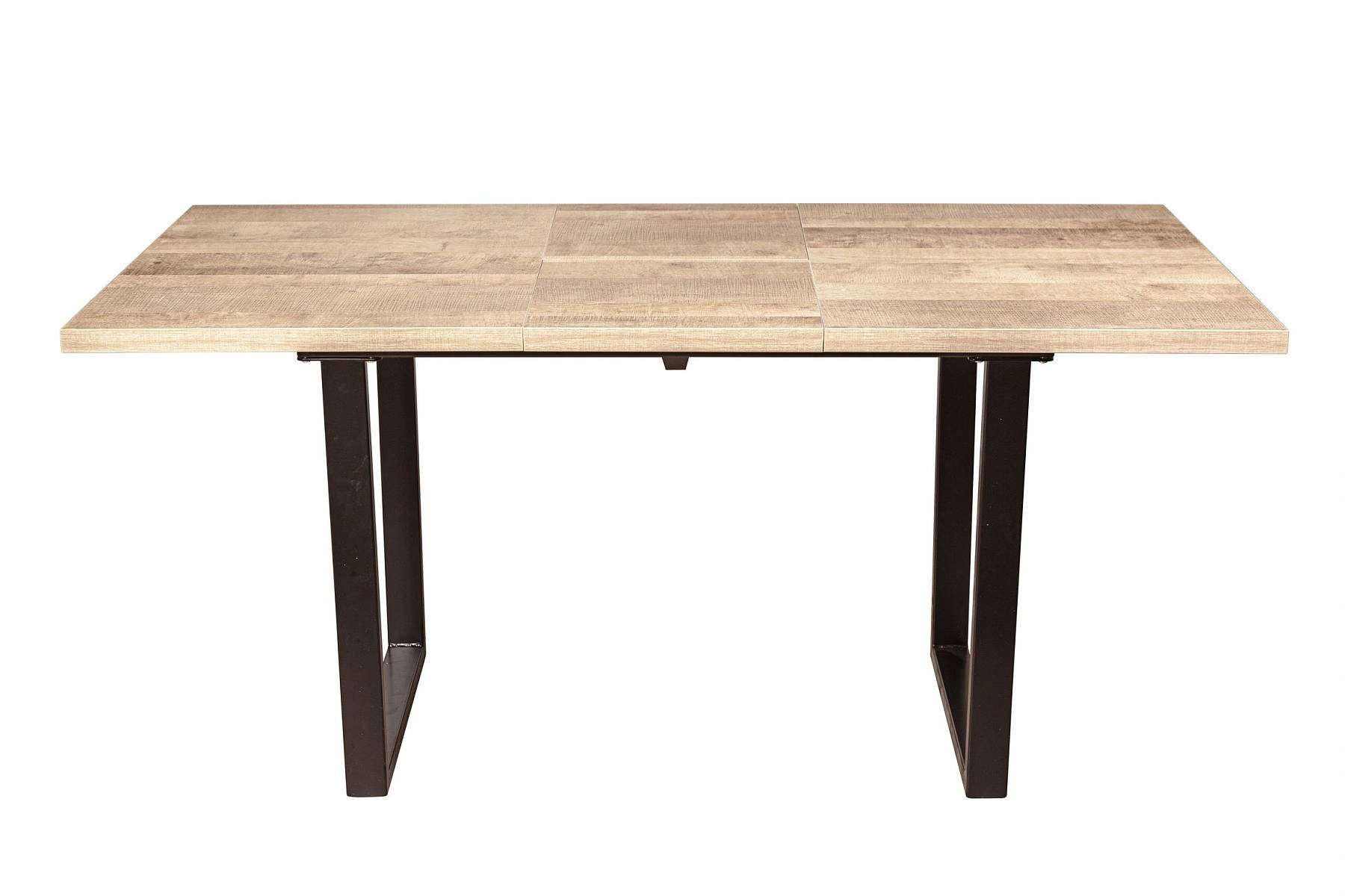 Стол Jack раздвижной (120+40) дуб эндгрейн изображение Стол Jack раздвижной (120+40) дуб эндгрейн фото