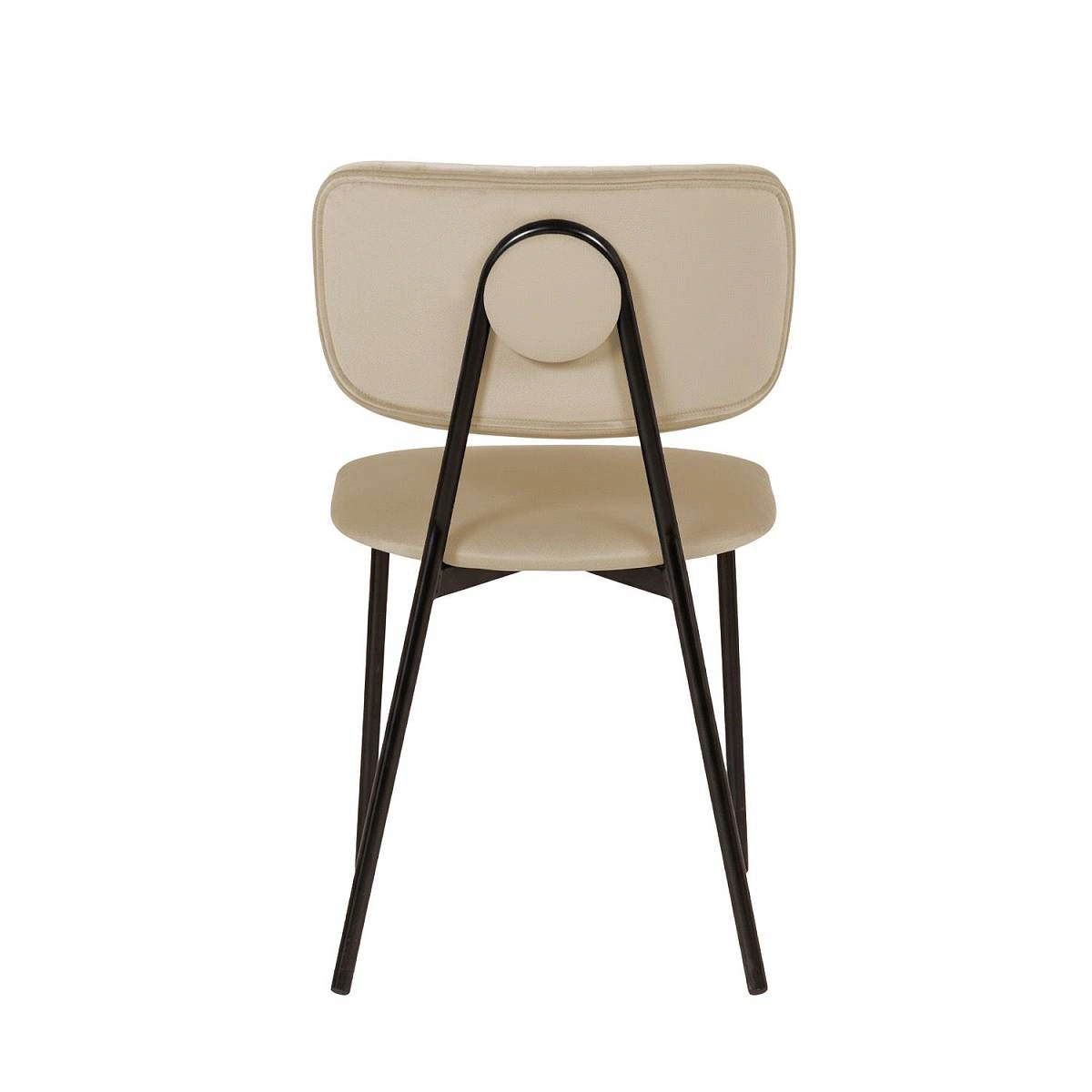 Стул Frost, бархат бежевый 5 фото