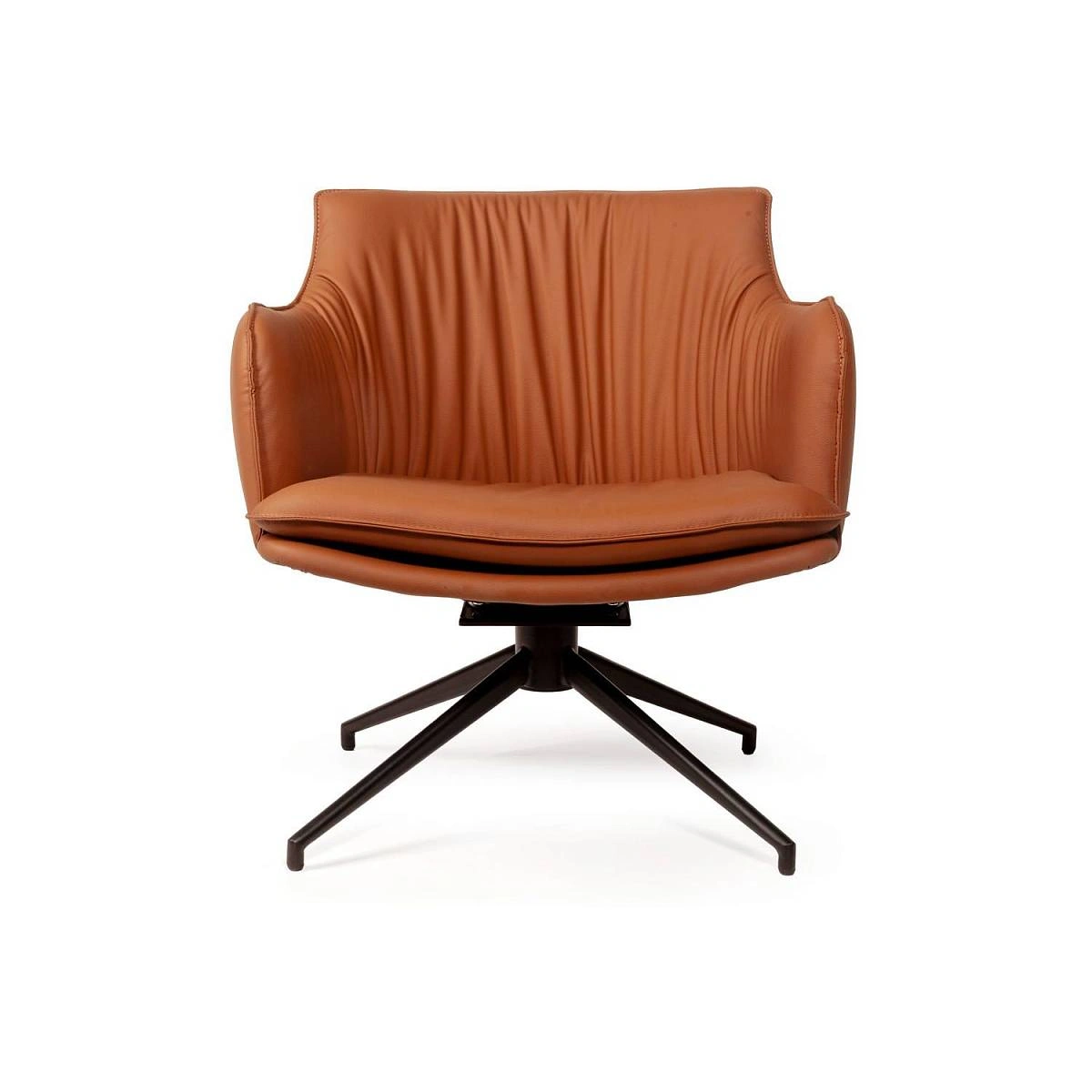 Лаунж кресло Sofia, экокожа терракот изображение Лаунж кресло Sofia, экокожа терракот фото