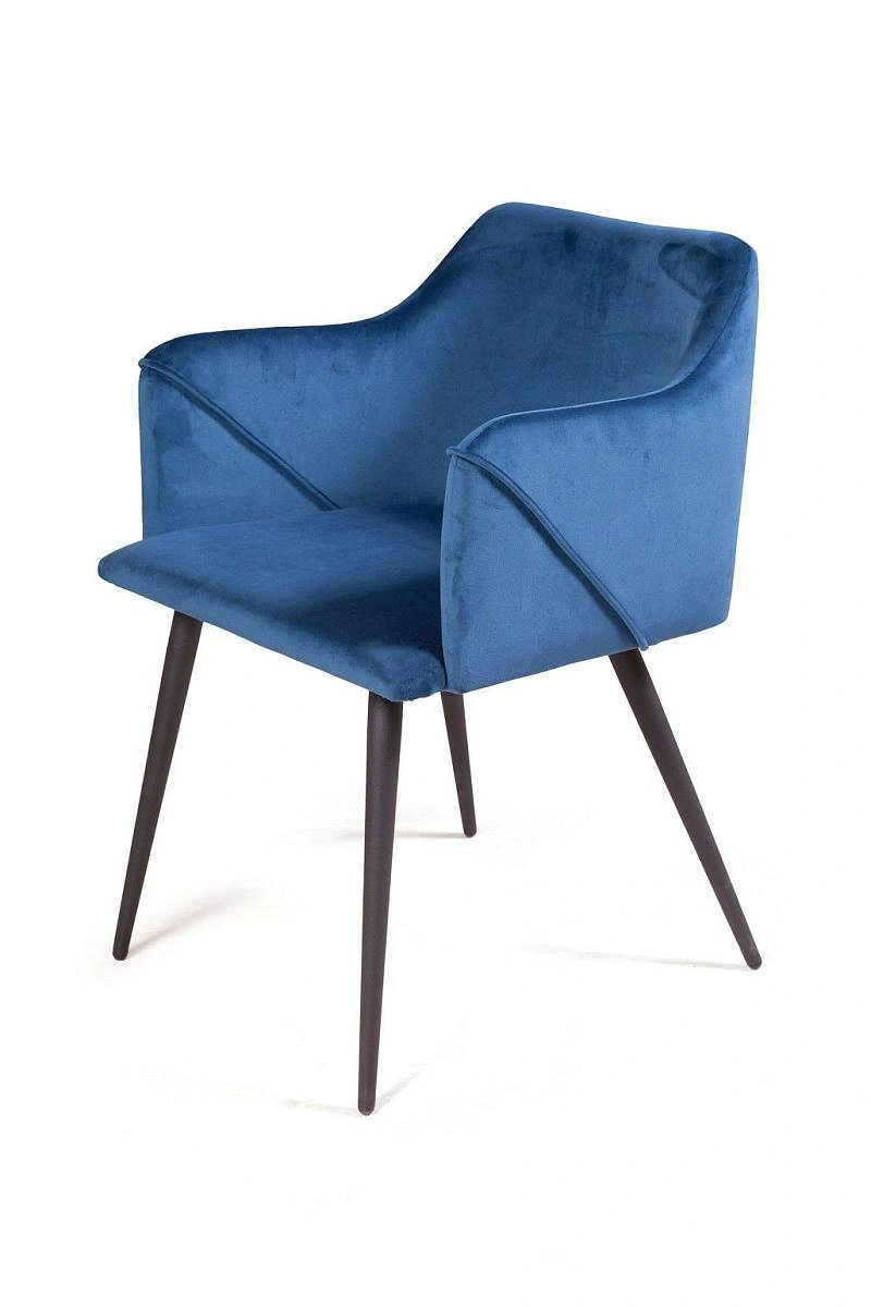 Стул MONE, бархат синий 29 изображение Стул MONE, бархат синий 29 фото