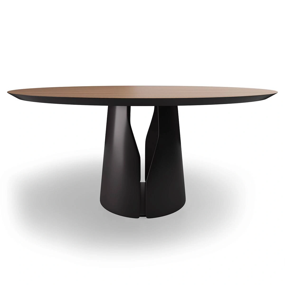 Стол круглый GIO 140, шпон изображение Стол круглый GIO 140, шпон фото