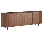 Бильбо комод, темный орех / шпон