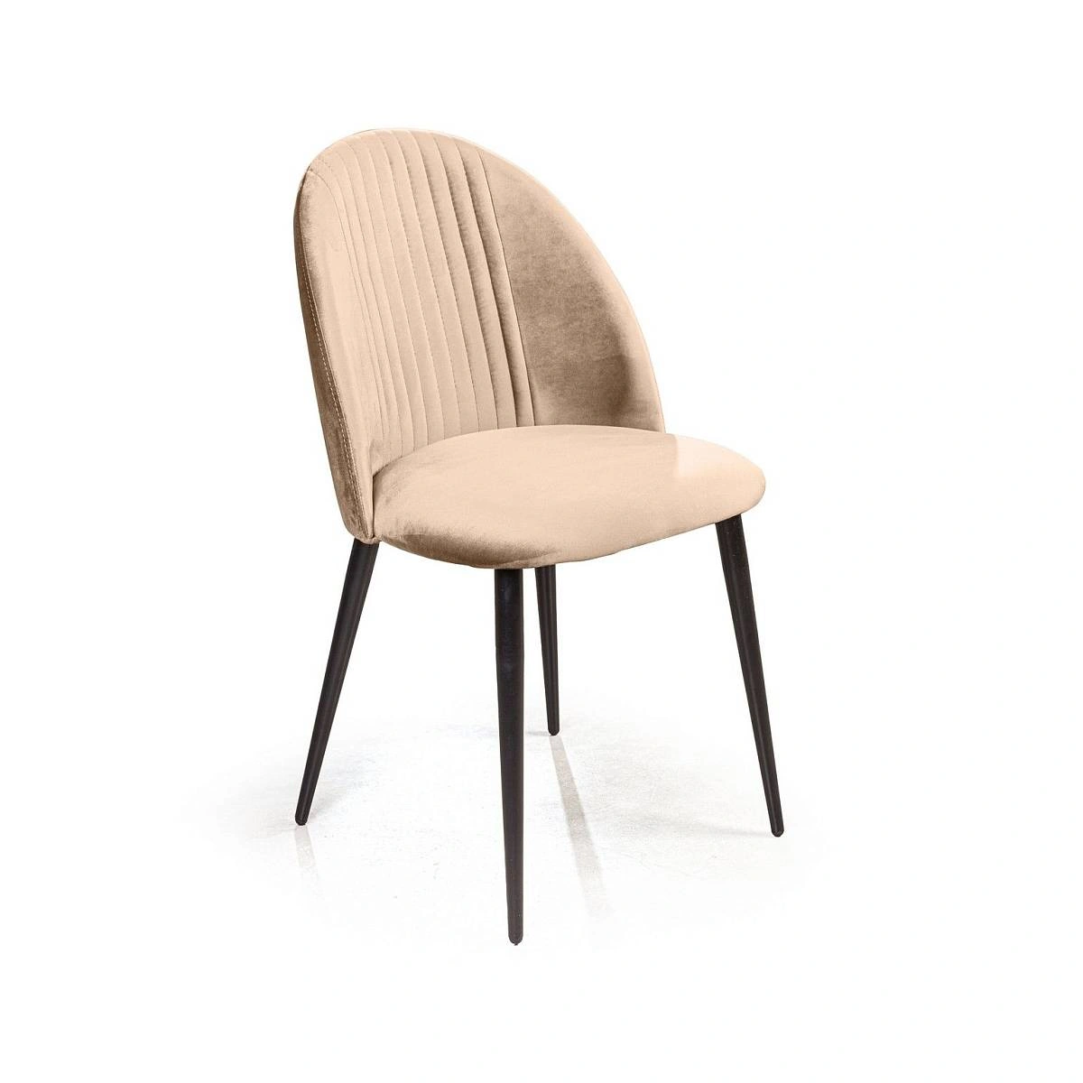 Стул Franco, бархат бежевый 5 изображение Стул Franco, бархат бежевый 5 фото