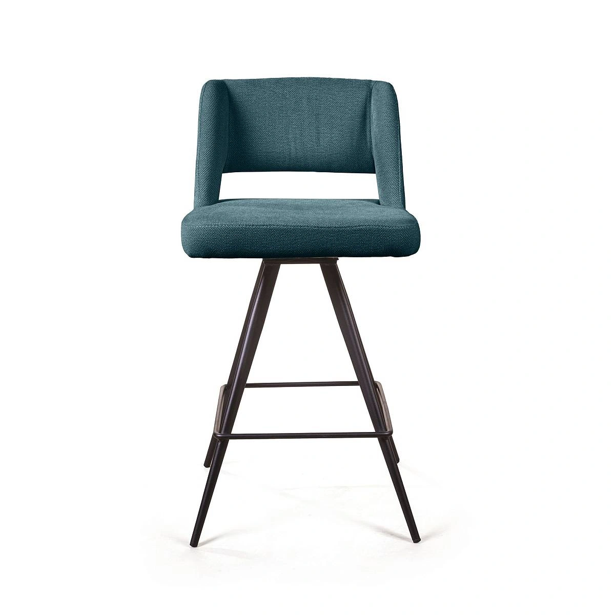 Стул полубарный Molly, ткань зеленый изображение Стул полубарный Molly, ткань зеленый фото